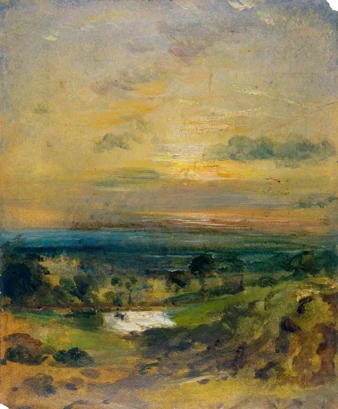 Branch Hill Göleti, Akşam - John Constable