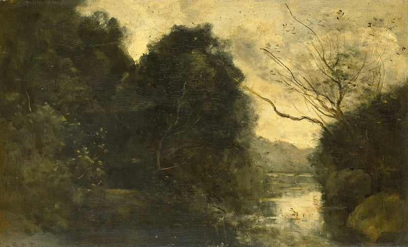 Orman Gölü - Jean-Baptiste Camille Corot