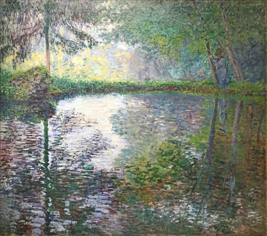 Montgeron'da Gölet - Claude Monet