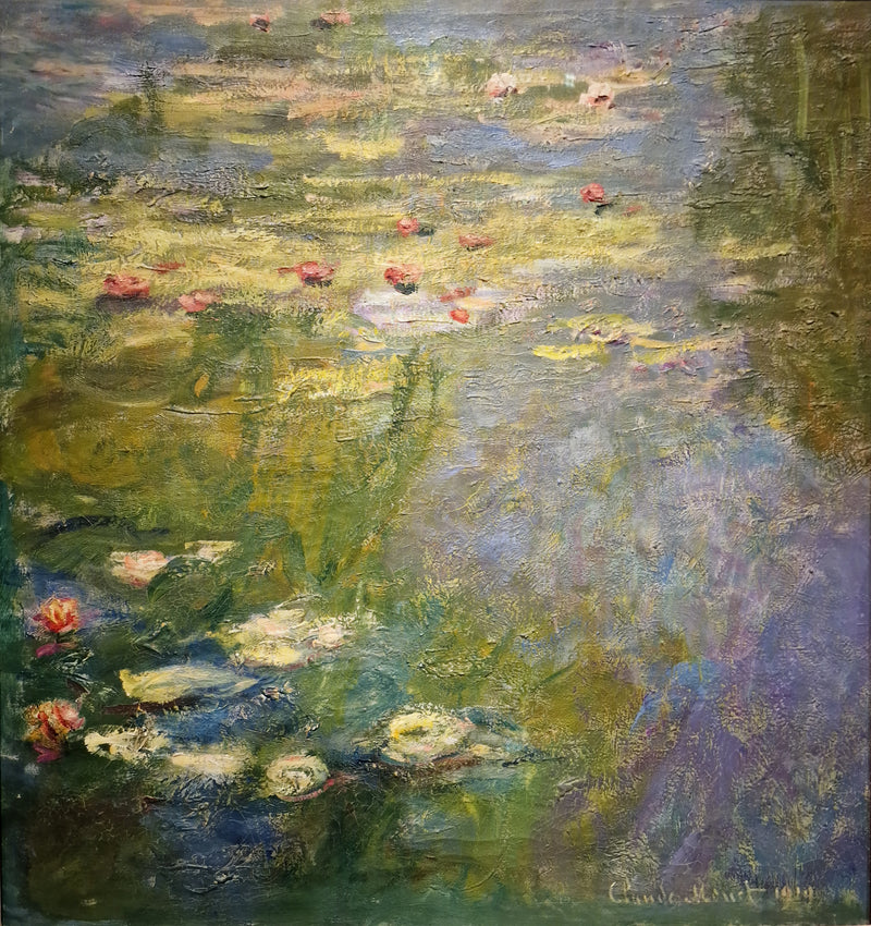 Nilüfer Göleti, Tel Aviv W1893-1 - Claude Monet