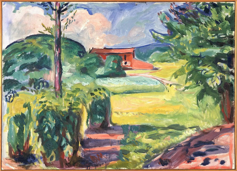 Ekely'de Yaz - Edvard Munch