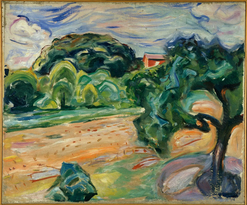 Ekely'de Yaz - Edvard Munch