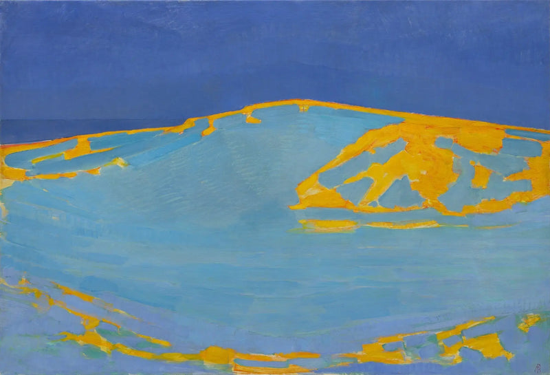 Yaz, Zelandada Dune - Piet Mondrian