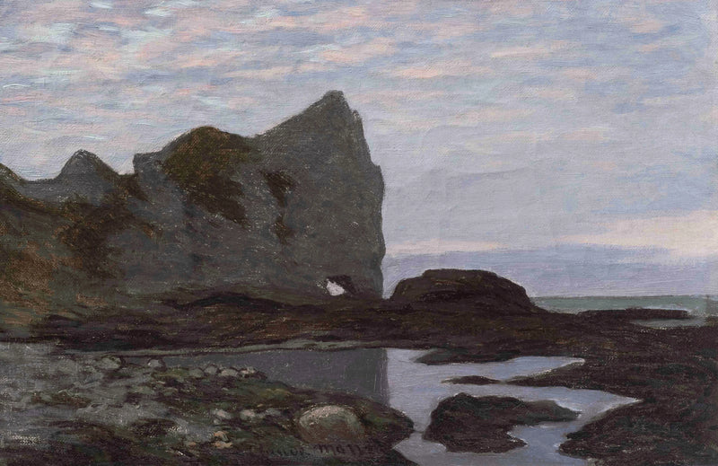 Étretat W22a - Claude Monet