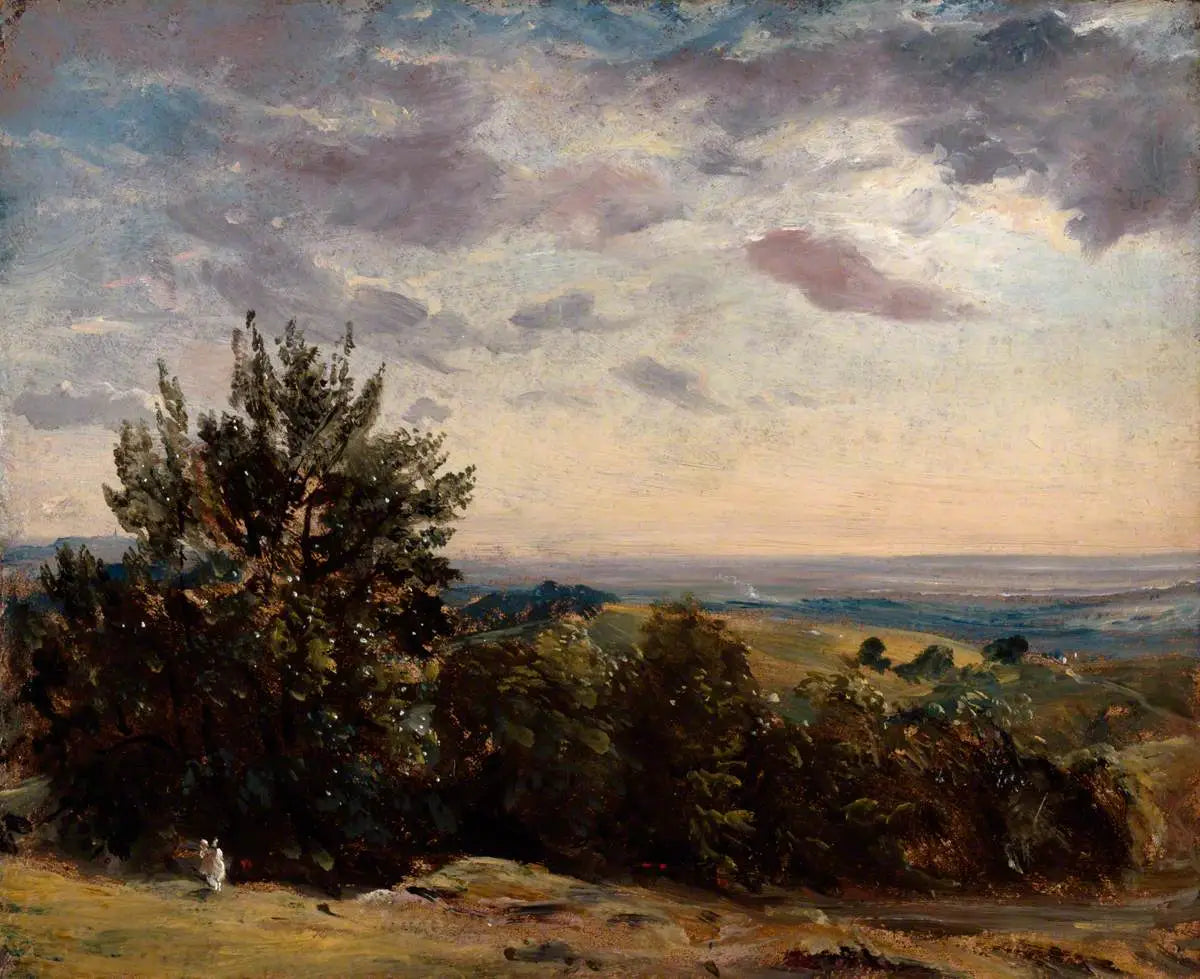 Étude de paysage: Hampstead en direction de l’ouest - John Constable - Alpha Reproduction