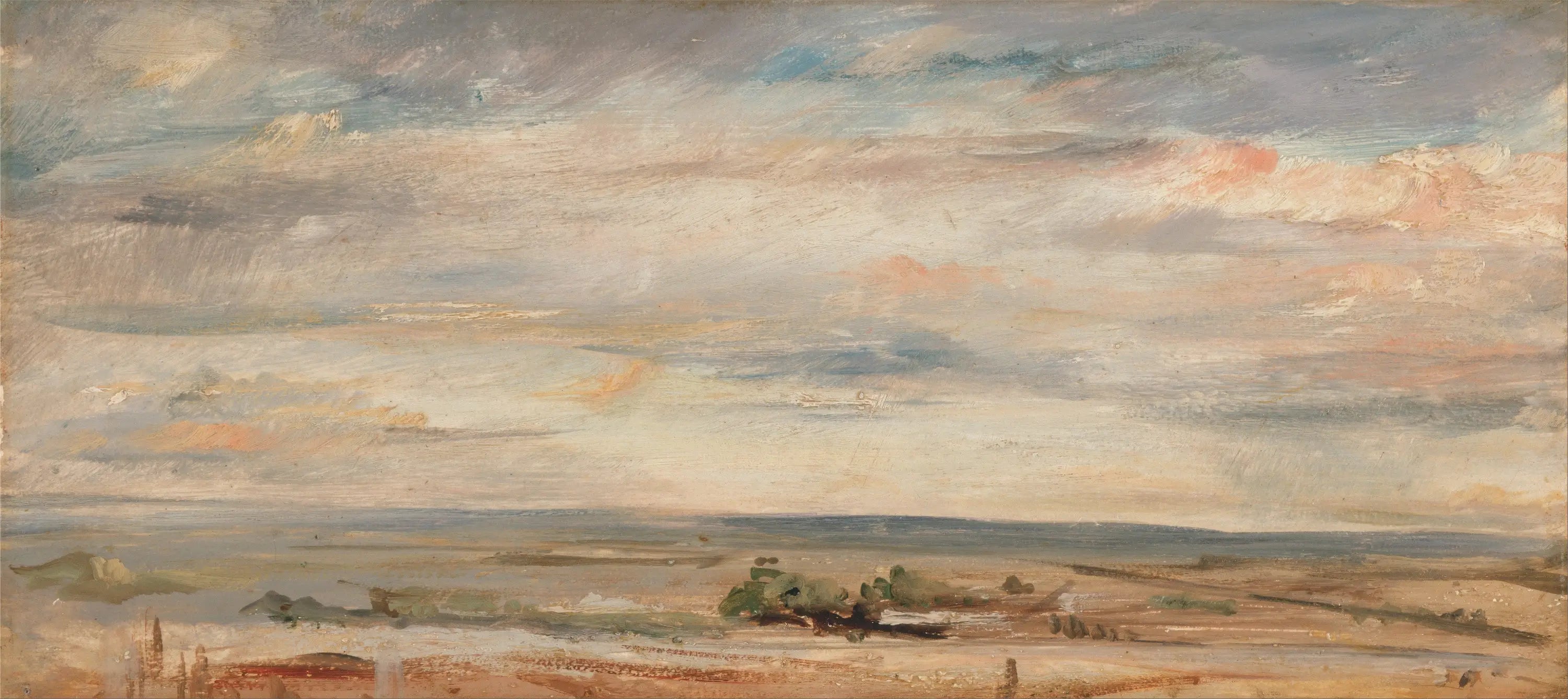 Étude des nuages tôt le matin vue vers l’est depuis Hampstead - John Constable - Alpha Reproduction
