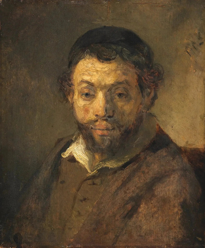 Genç bir Yahudi Büstü - Rembrandt