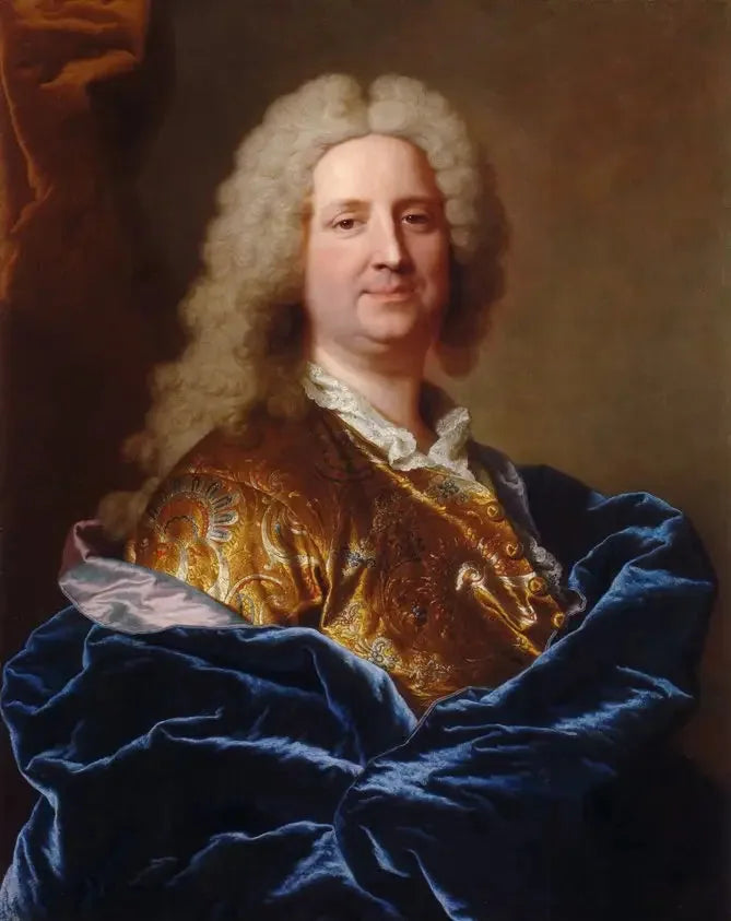 Eusèbe Jacques Chaspoux, Verneuil Marquisi - Hyacinthe Rigaud