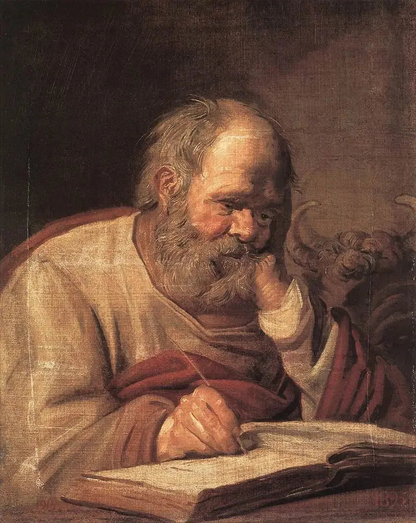 İncil Yazarı Luka - Frans Hals
