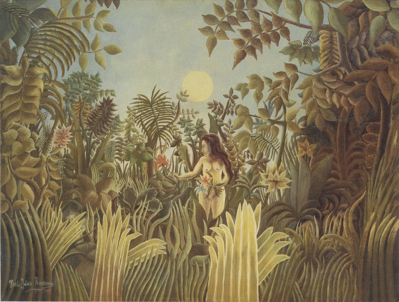 Cennet Bahçesinde Havva - Henri Rousseau