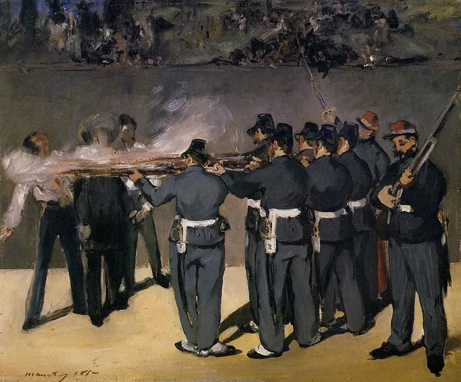 Meksika İmparatoru Maximilien'in İnfazı - Édouard Manet