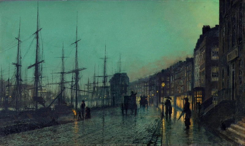 Clyde'a Gönderim - John Atkinson Grimshaw