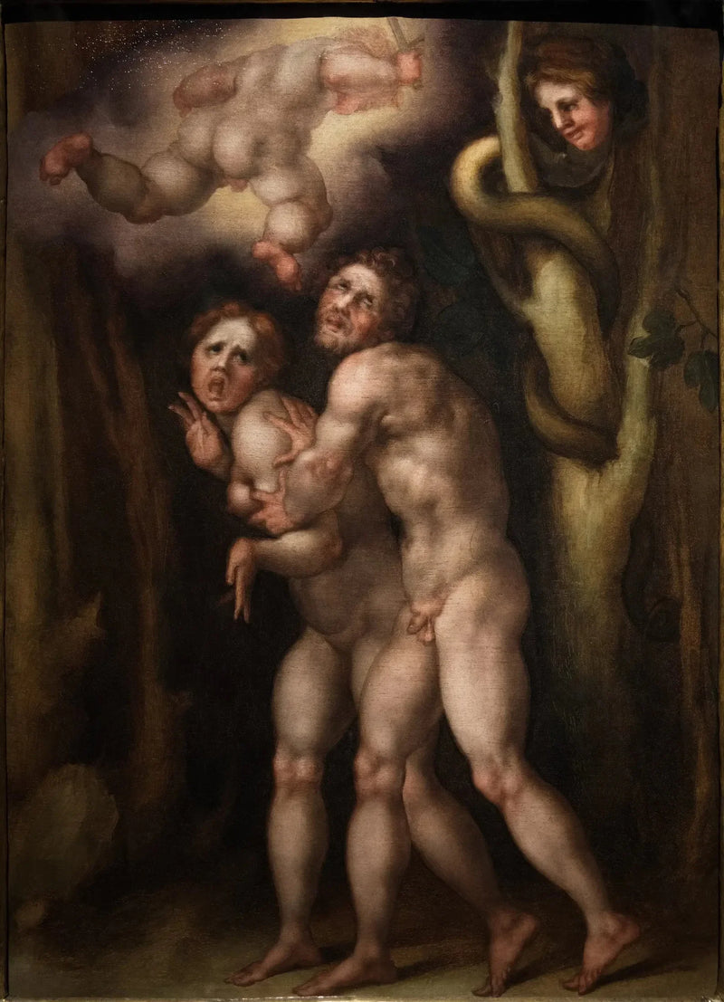 Adem ve Havva'nın Kovulması - Pontormo
