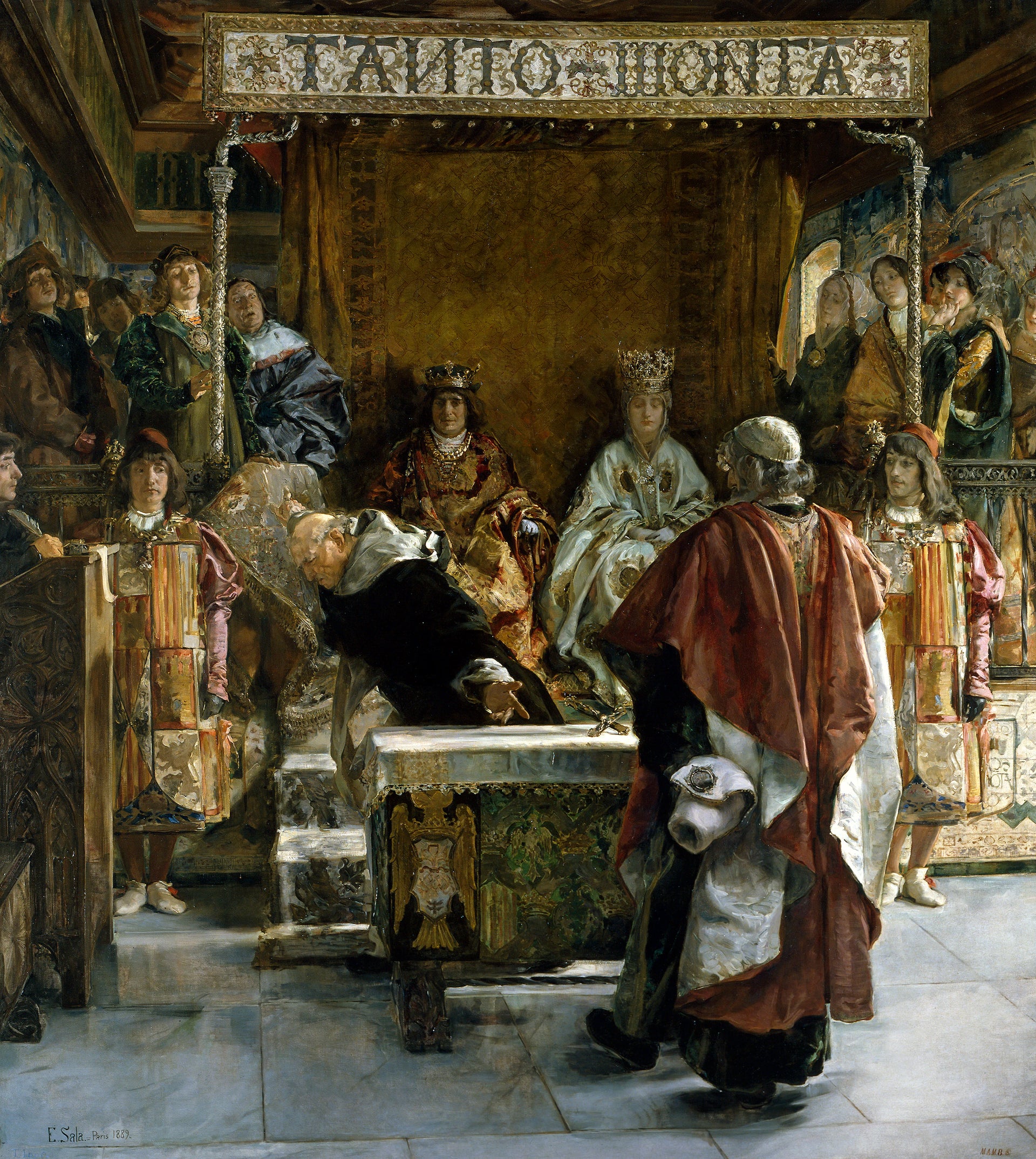 L'expulsion des Juifs d'Espagne (en 1492) - Emilio Sala Francés