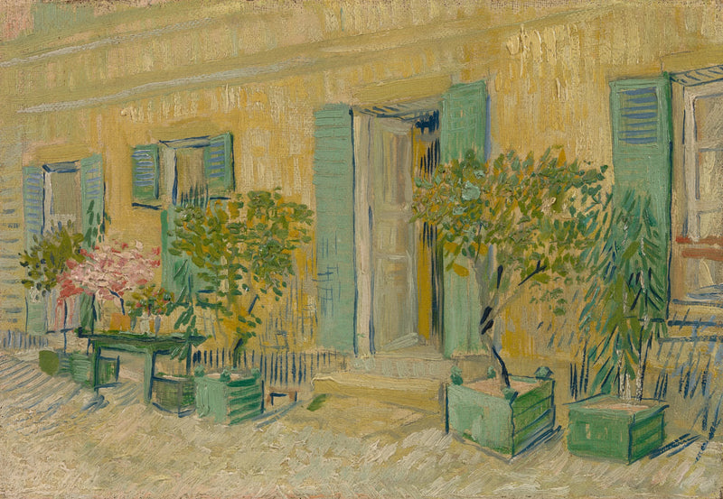 Asnières'de Bir Restoranın Dış Görünümü - Vincent van Gogh