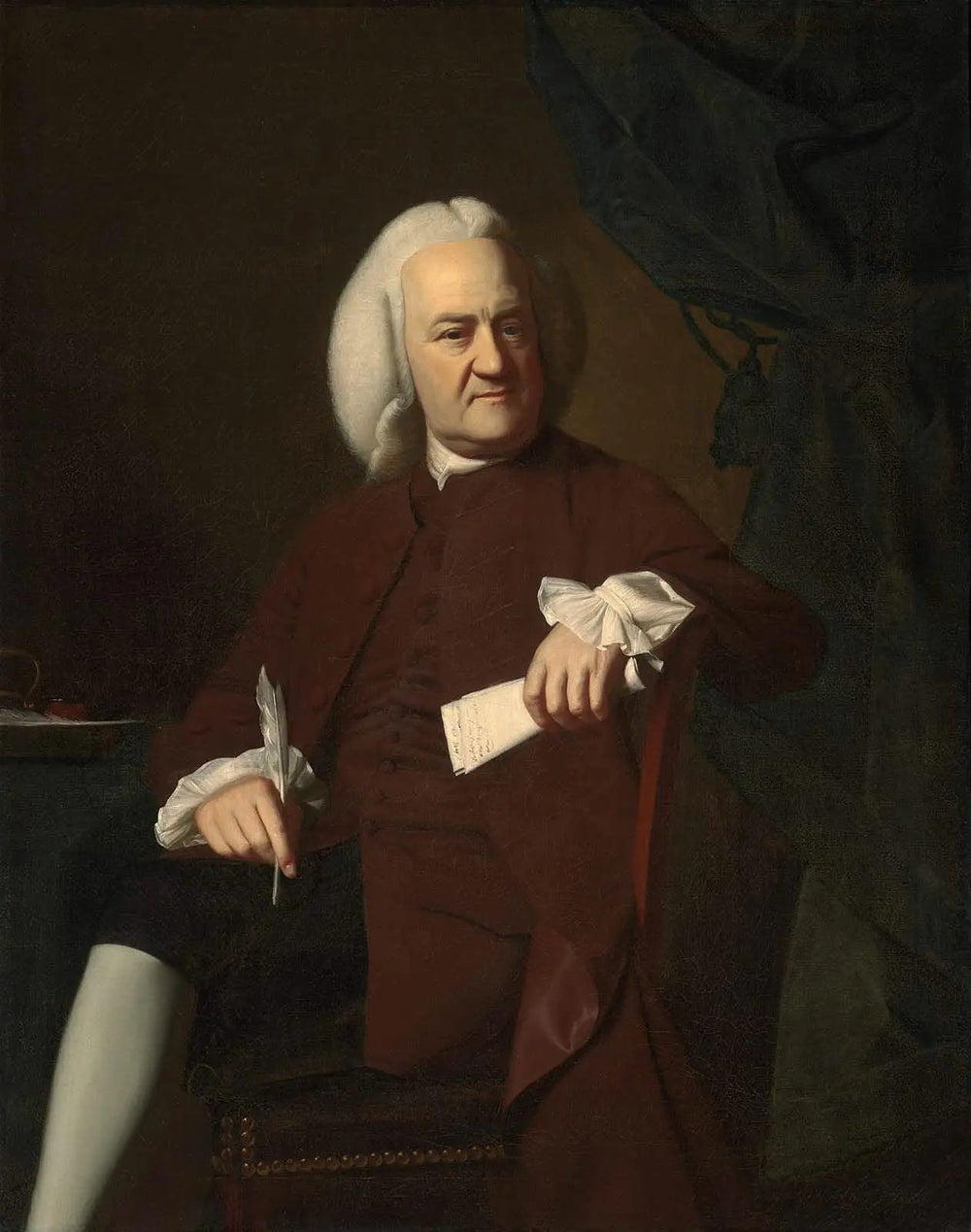Ézéchiel Goldthwait - John Singleton Copley image 1 copie peinte à la main à l’huile