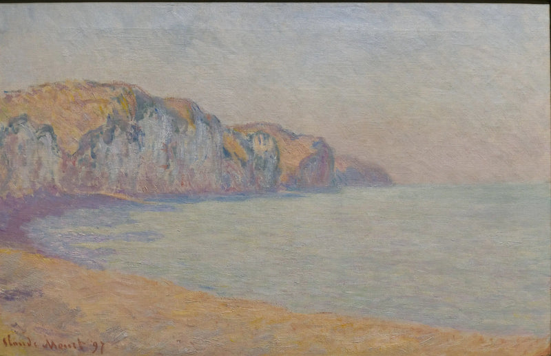 Pourville Kayalığı, sabah - Claude Monet
