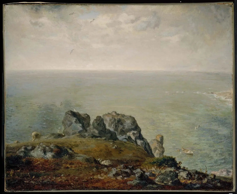 Gruchy Kayalıkları - Jean-François Millet
