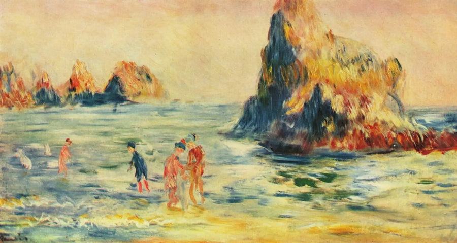 Guernsey Kayalıkları - Pierre-Auguste Renoir