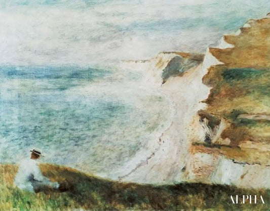 Falaises de Pourville - Pierre-Auguste Renoir - Reproductions de tableaux et peintures haut de gamme