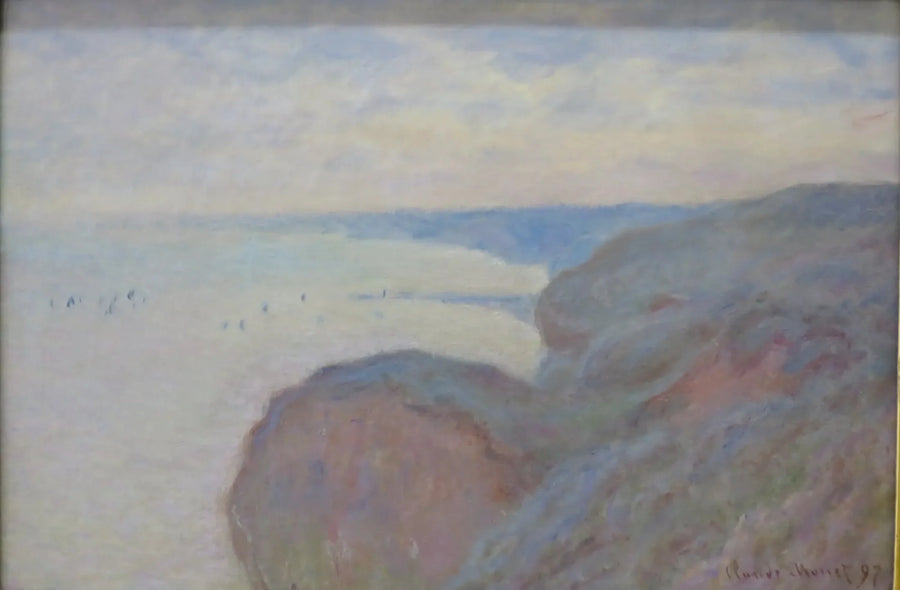 Dieppe yakınlarındaki kayalıklar - Claude Monet