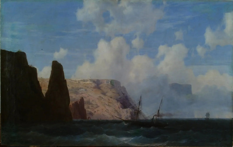 Kayalıklar - Ivan Aïvazovski