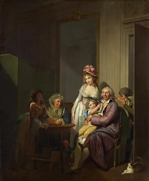 Aile İç Mekanda - Louis-Léopold Boilly