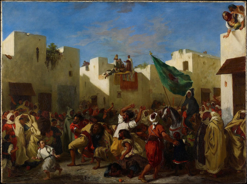 Tanger Fanatikleri - Eugène Delacroix