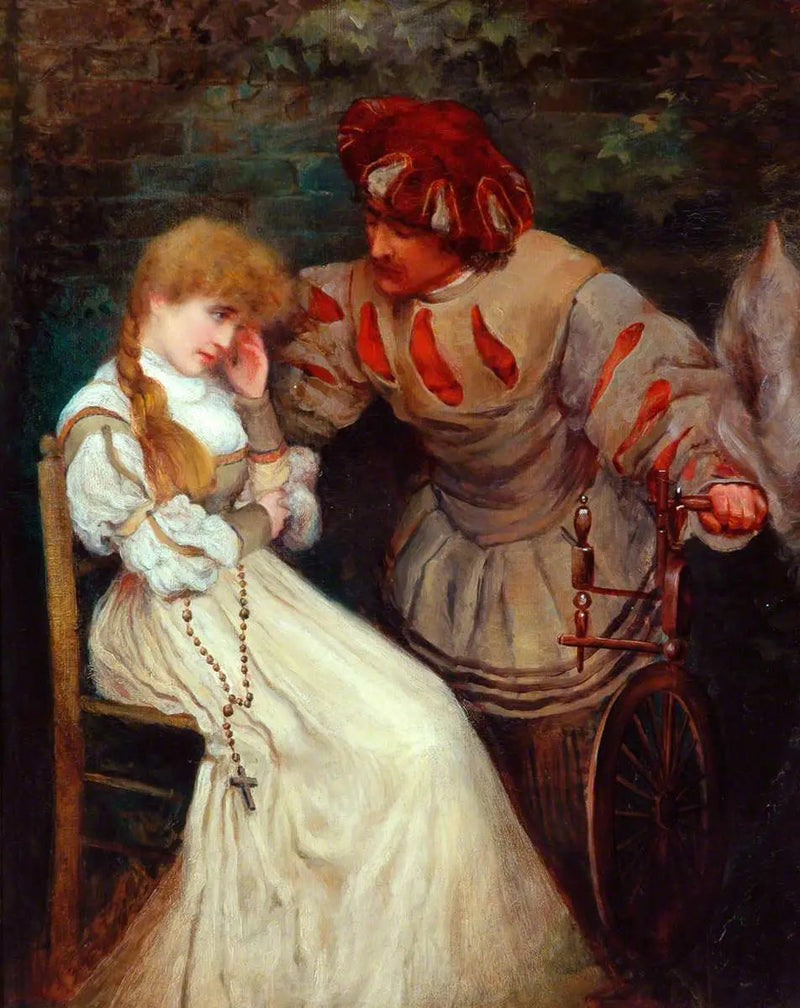 Faust ve Marguerite - Frederic Leighton
