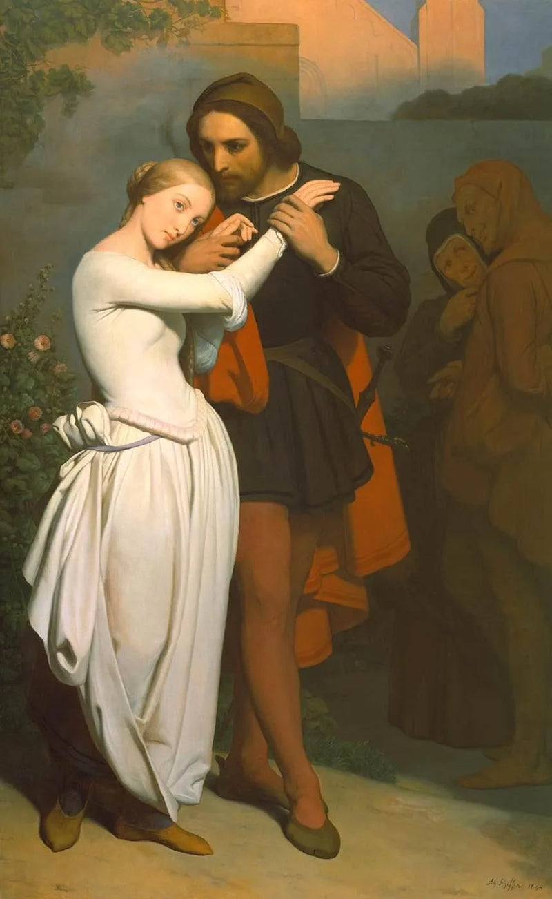 Faust ve Marguerite (Baştan Çekicilik) - Ary Scheffer