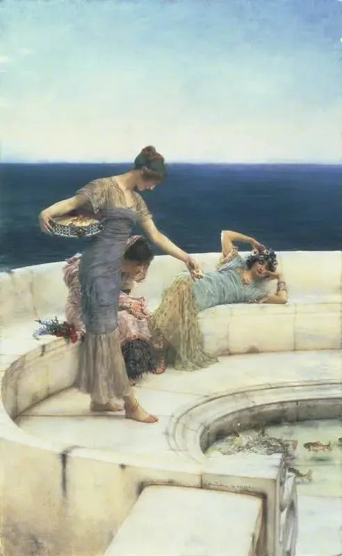 Gümüş Favoriler - Lawrence Alma-Tadema