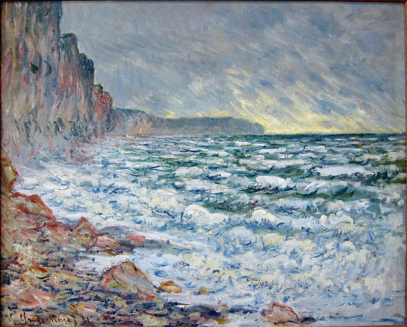 Fécamp, deniz kenarı - Claude Monet