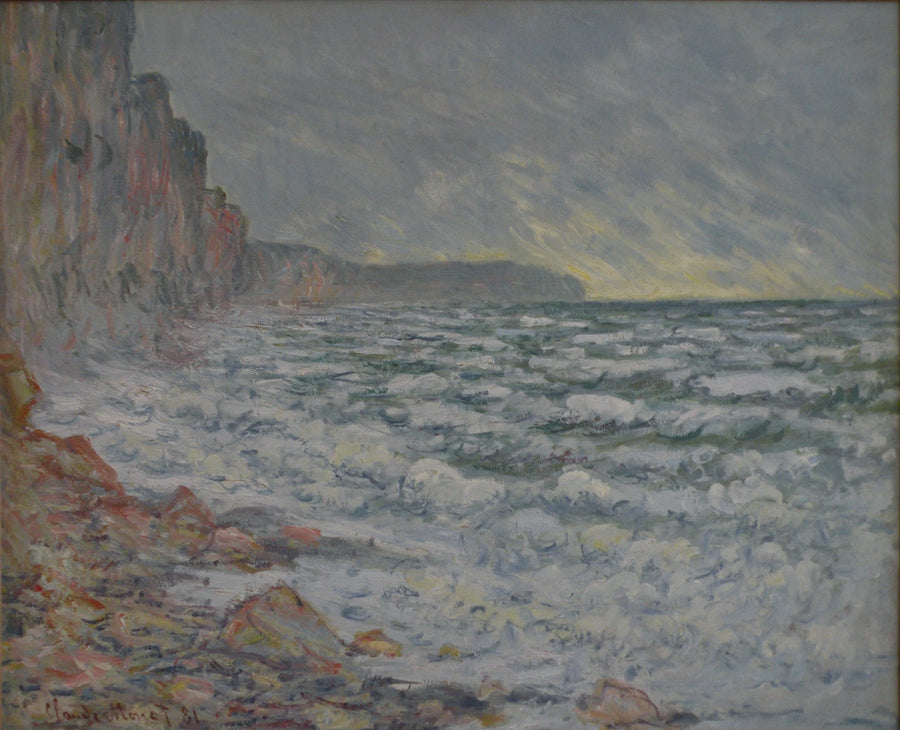 Fécamp, deniz kenarı - Claude Monet