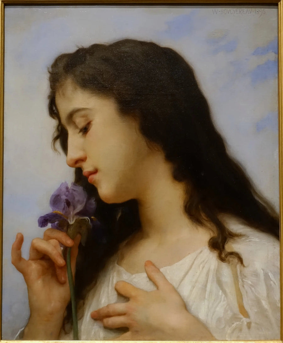 İrisli Kadın - Bouguereau