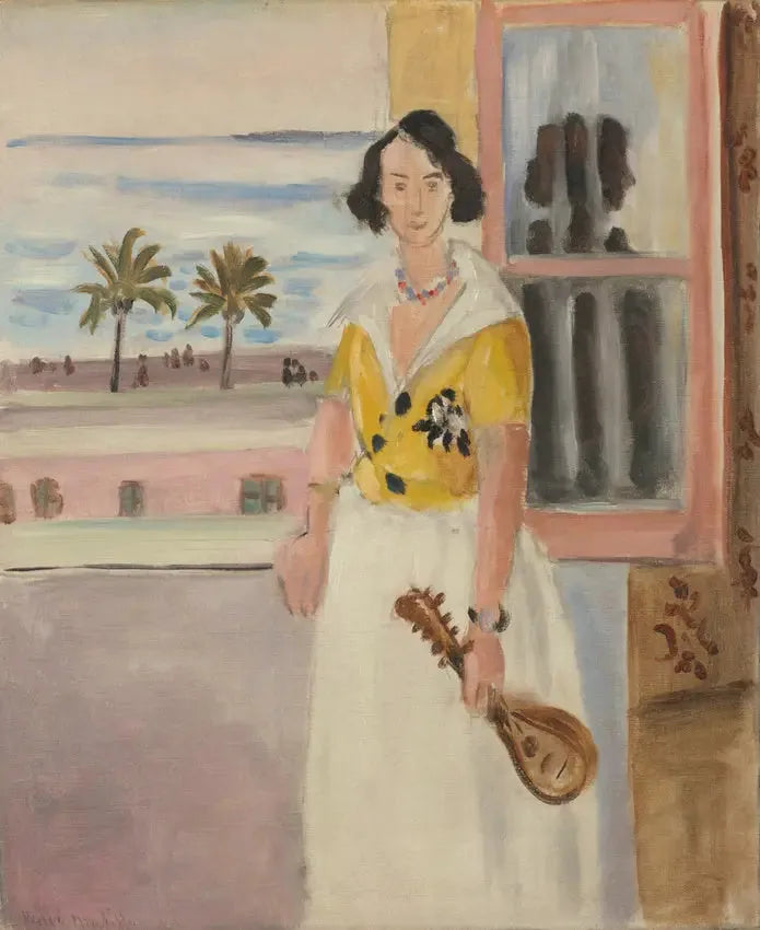 Mandolinli Kadın - Henri Matisse