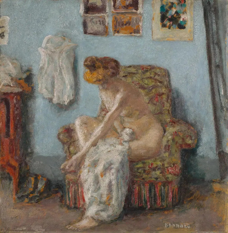 Kadın Makyaj Yaparken - Pierre Bonnard