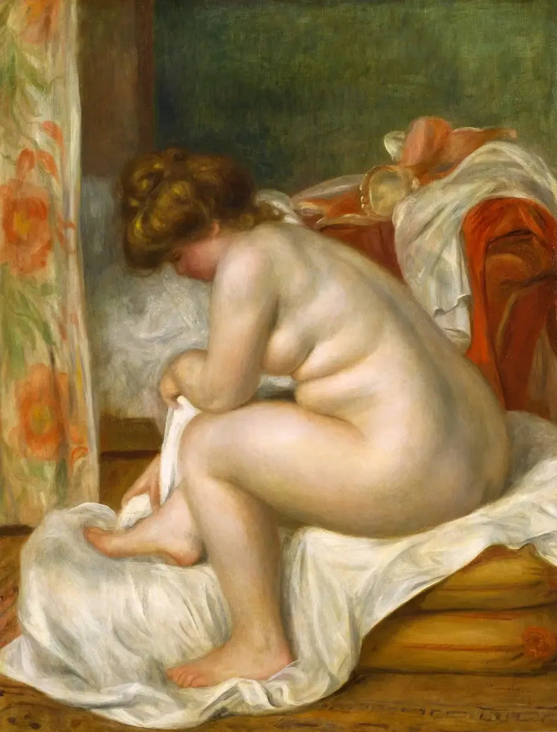Banyodan Sonra Kadın - Pierre-Auguste Renoir