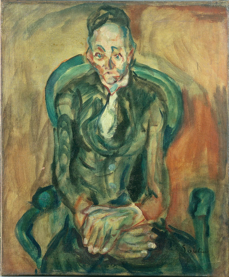 Oturan Kadın - Chaim Soutine