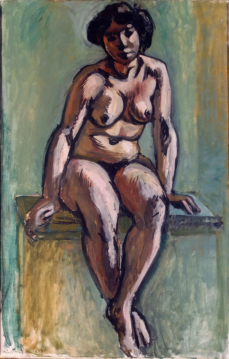 Oturan Kadın - Henri Matisse