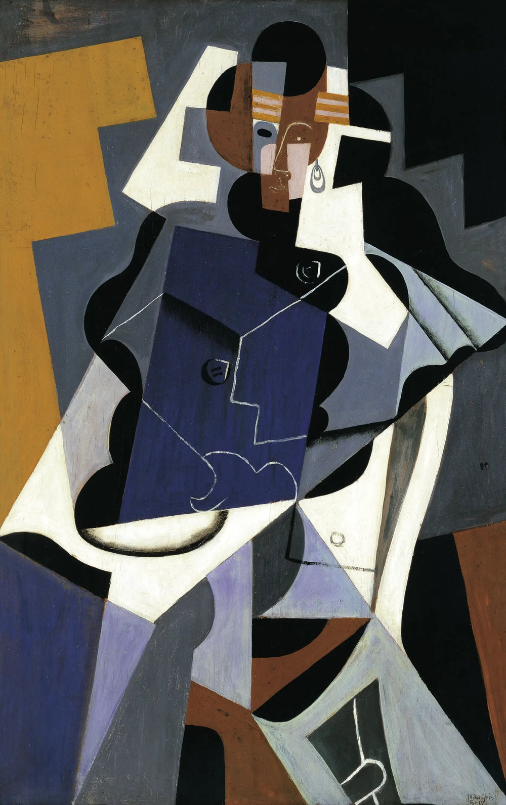 Femme assise - Juan Gris - Alpha Reproduction