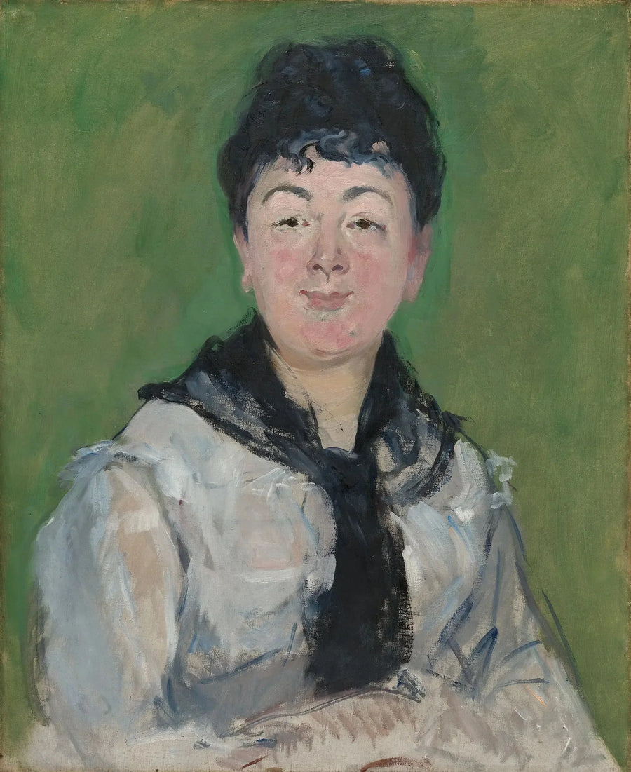 Siyah başörtülü kadın - Édouard Manet