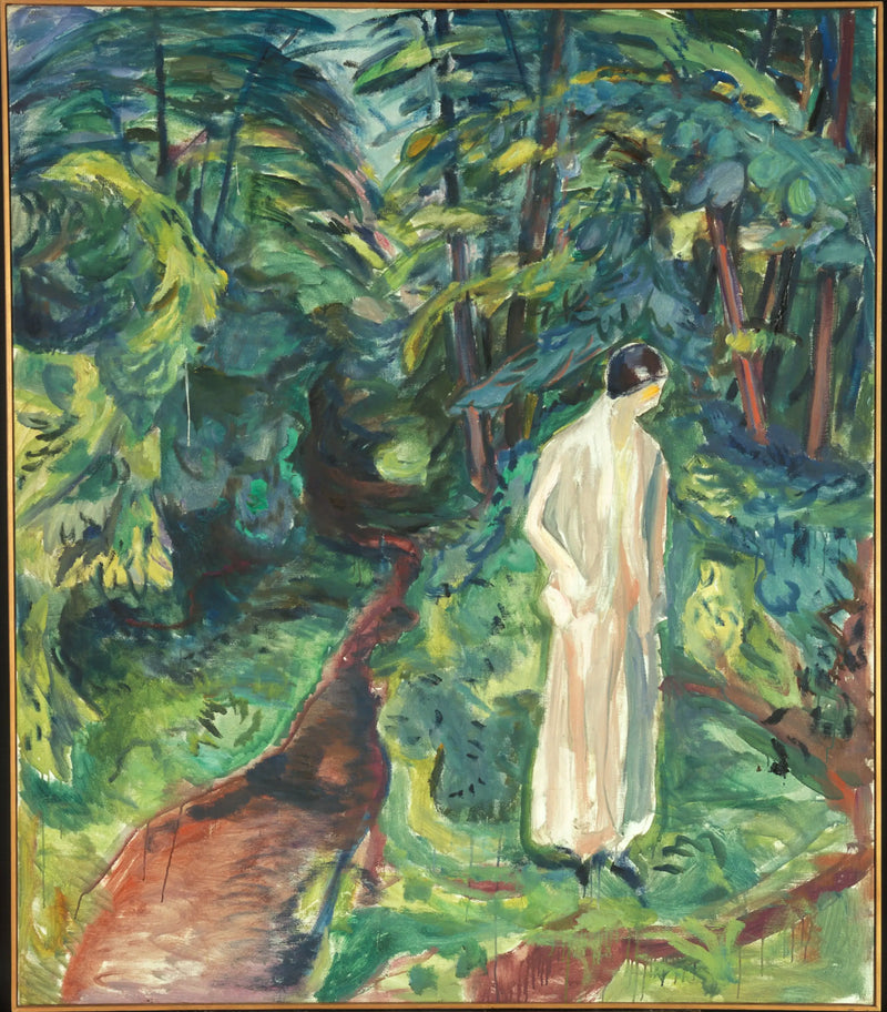 Bahçedeki Kadın - Edvard Munch