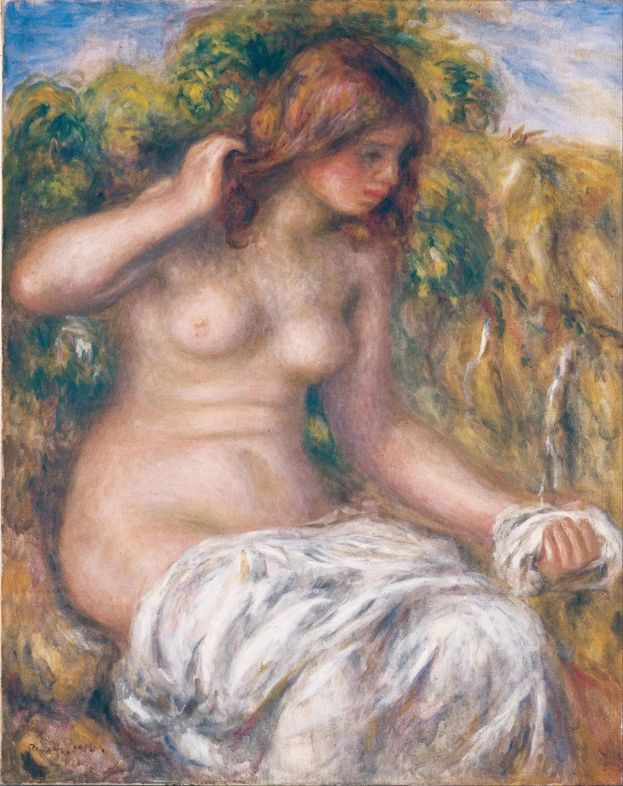Baharda Kadın - Pierre-Auguste Renoir
