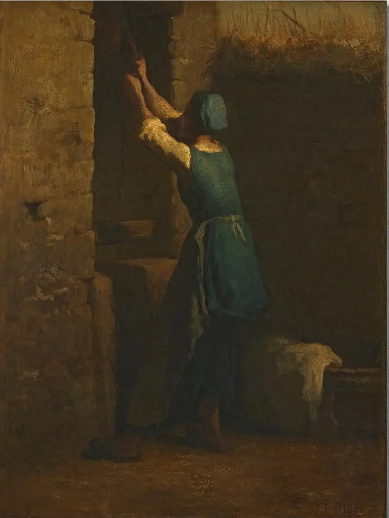 Kuyuda Kadın - Jean-François Millet