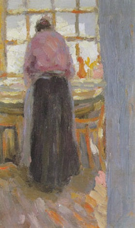 Femme au repassage - Kazimir Malevich