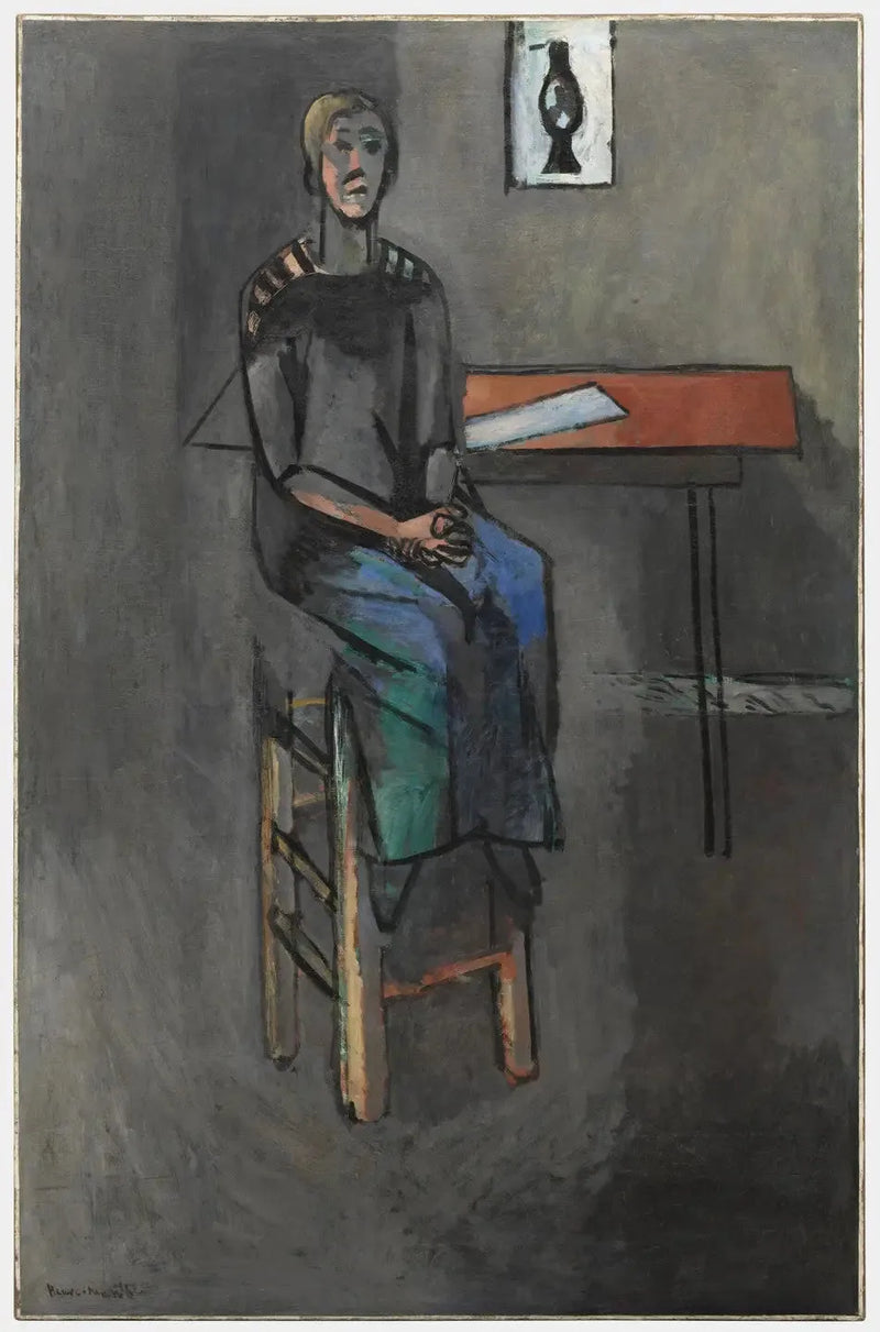 Taburette Kadın - Henri Matisse