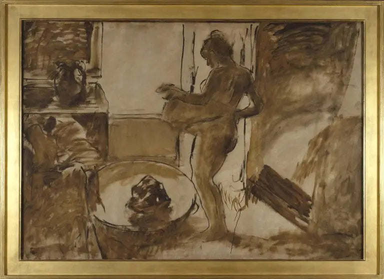 Tub'daki Kadın - Edgar Degas