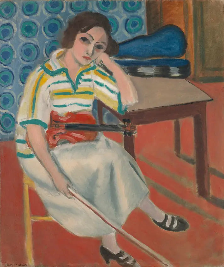 Keman Çalan Kadın - Henri Matisse