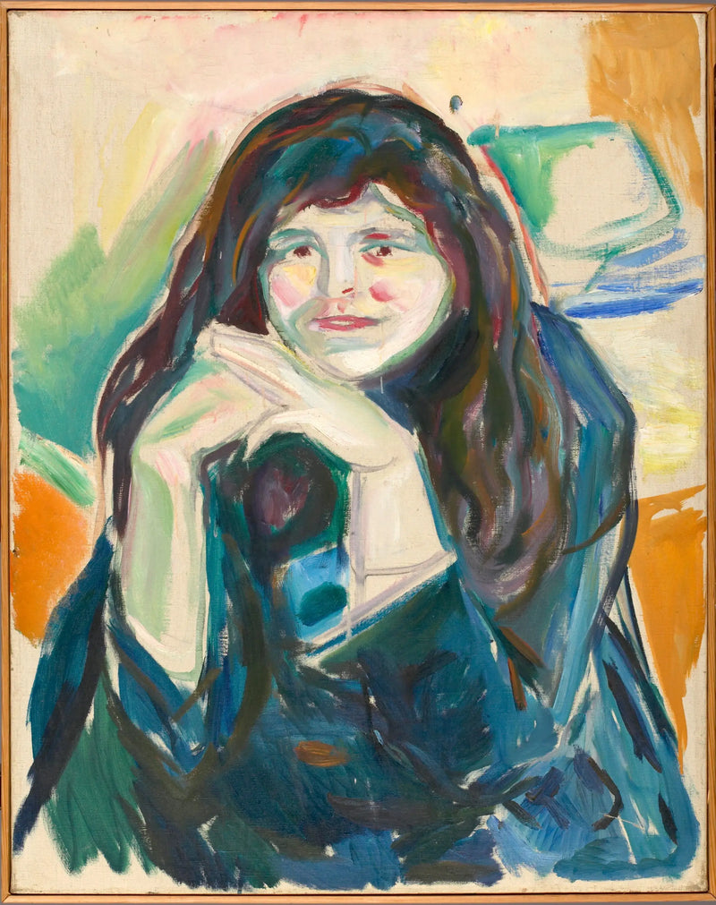 Dağınık Saçlı Kadın - Edvard Munch