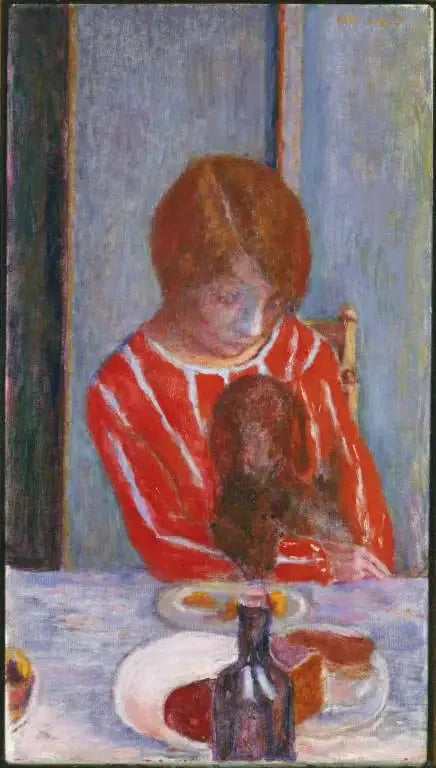 Köpekli Kadın - Pierre Bonnard